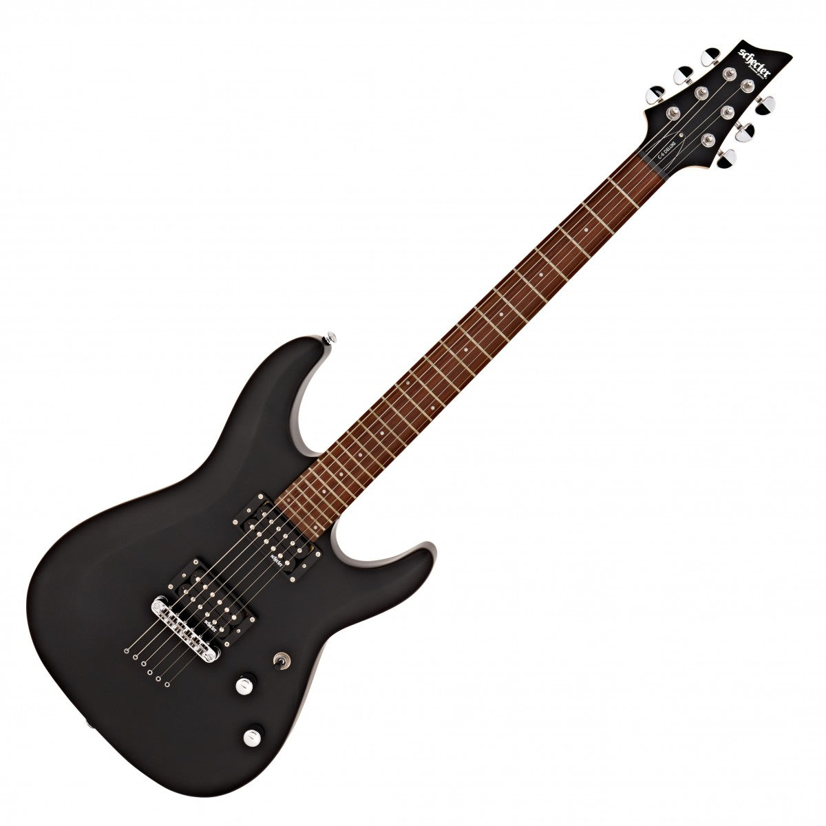 Schecter C-6 Deluxe SBK Guitarra Eléctrica Satin Black 7