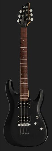 Schecter C-6 Deluxe SBK Guitarra Eléctrica Satin Black 14