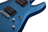 Schecter C-6 Deluxe SMLB Guitarra Eléctrica Satin Metallic Light Blue 6