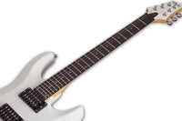 Schecter C-6 Deluxe SWH Guitarra Eléctrica Satin White 6