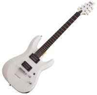 Schecter C-6 Deluxe SWH Guitarra Eléctrica Satin White 8