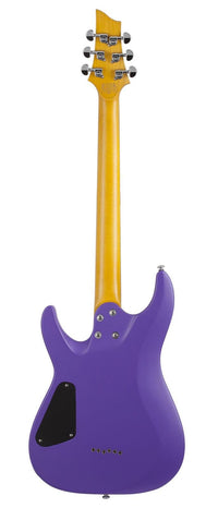 Schecter C-6 Deluxe SPL Guitarra Eléctrica Satin Purple 3