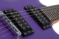 Schecter C-6 Deluxe SPL Guitarra Eléctrica Satin Purple 7