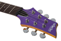 Schecter C-6 Deluxe SPL Guitarra Eléctrica Satin Purple 11