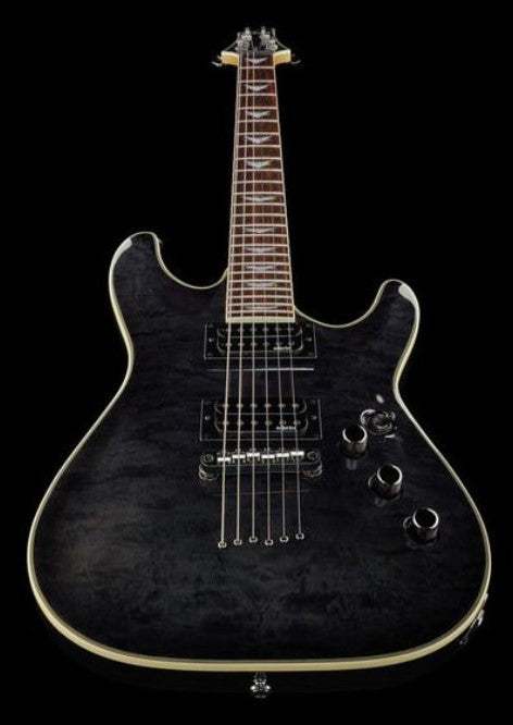 Schecter Omen Extreme 6 STBLK Guitarra Eléctrica See Thru Black 17