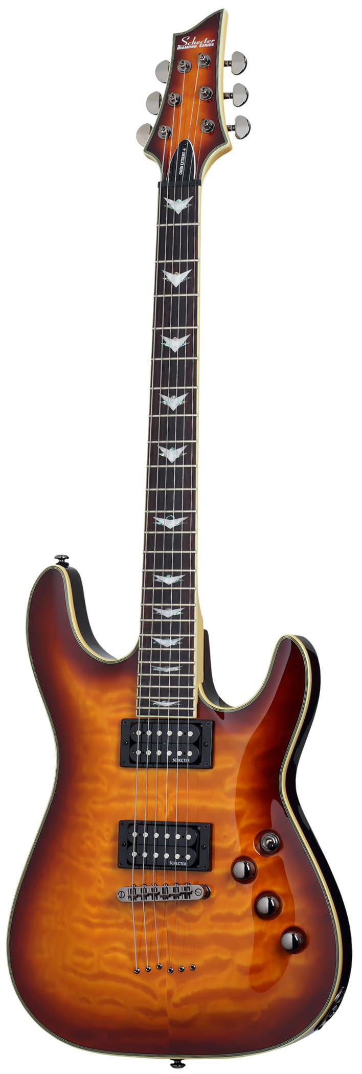 Schecter Omen Extreme 6 VSB Guitarra Eléctrica Vintage Sunburst 1