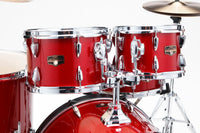 Tama IP62H6W BRM Imperialstar Batería Acústica con Herrajes y Platos Burnt Red Mist 4