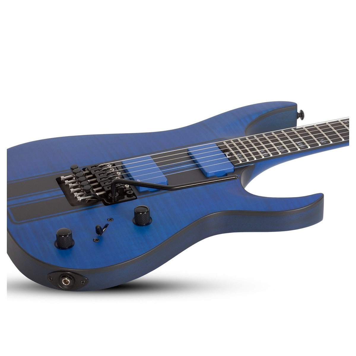 Schecter Banshee GT-FR TBLU Guitarra Eléctrica Satin Transparent Blue 3