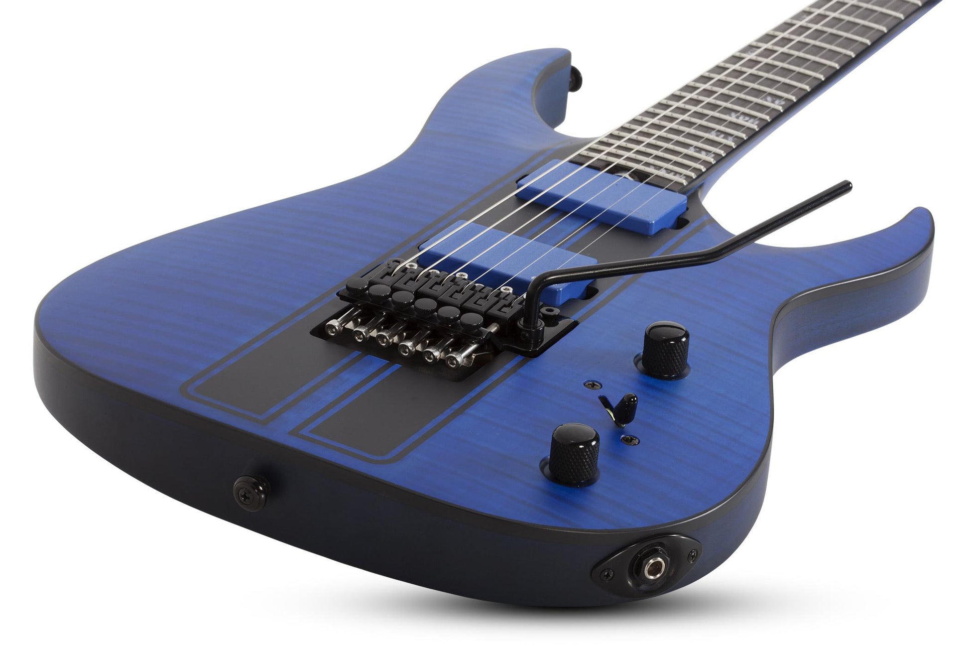 Schecter Banshee GT-FR TBLU Guitarra Eléctrica Satin Transparent Blue 4