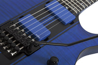 Schecter Banshee GT-FR TBLU Guitarra Eléctrica Satin Transparent Blue 7