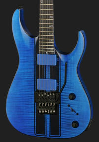 Schecter Banshee GT-FR TBLU Guitarra Eléctrica Satin Transparent Blue 18