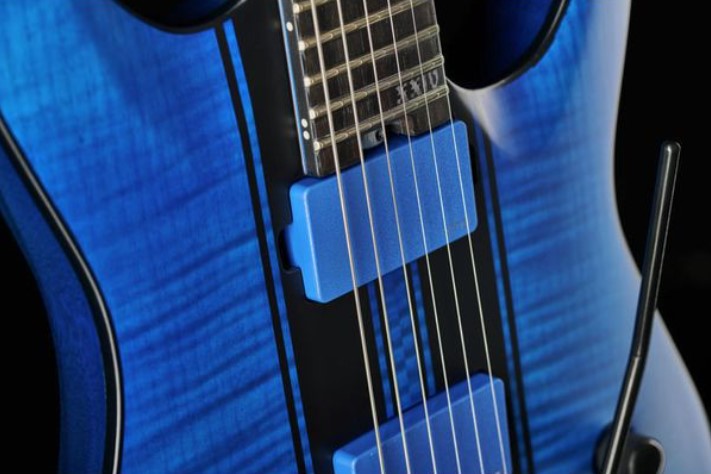 Schecter Banshee GT-FR TBLU Guitarra Eléctrica Satin Transparent Blue 20