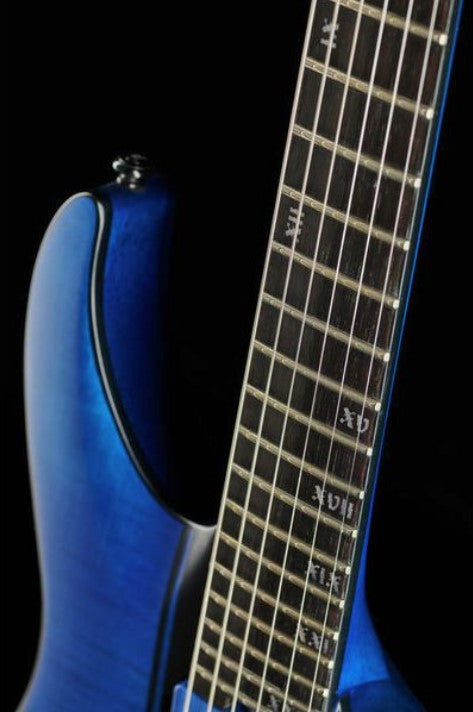 Schecter Banshee GT-FR TBLU Guitarra Eléctrica Satin Transparent Blue 22