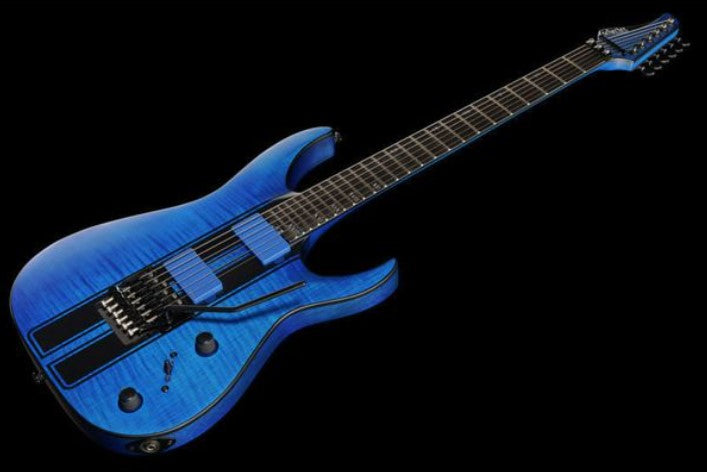 Schecter Banshee GT-FR TBLU Guitarra Eléctrica Satin Transparent Blue 23