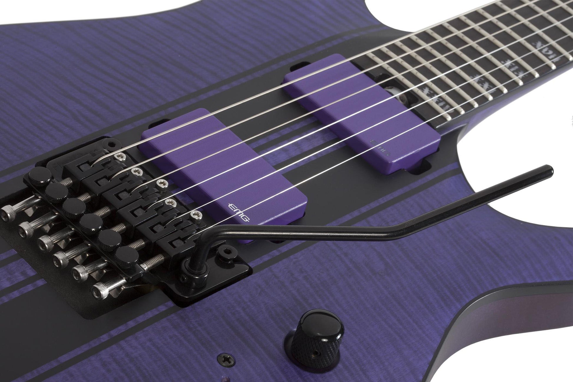 Schecter Banshee GT-FR TPUR Guitarra Eléctrica Satin Transparent Purple 9