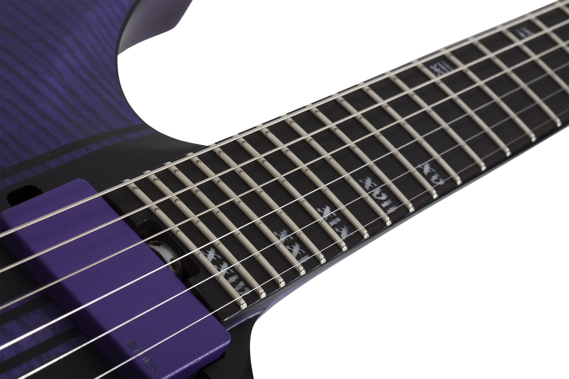 Schecter Banshee GT-FR TPUR Guitarra Eléctrica Satin Transparent Purple 14