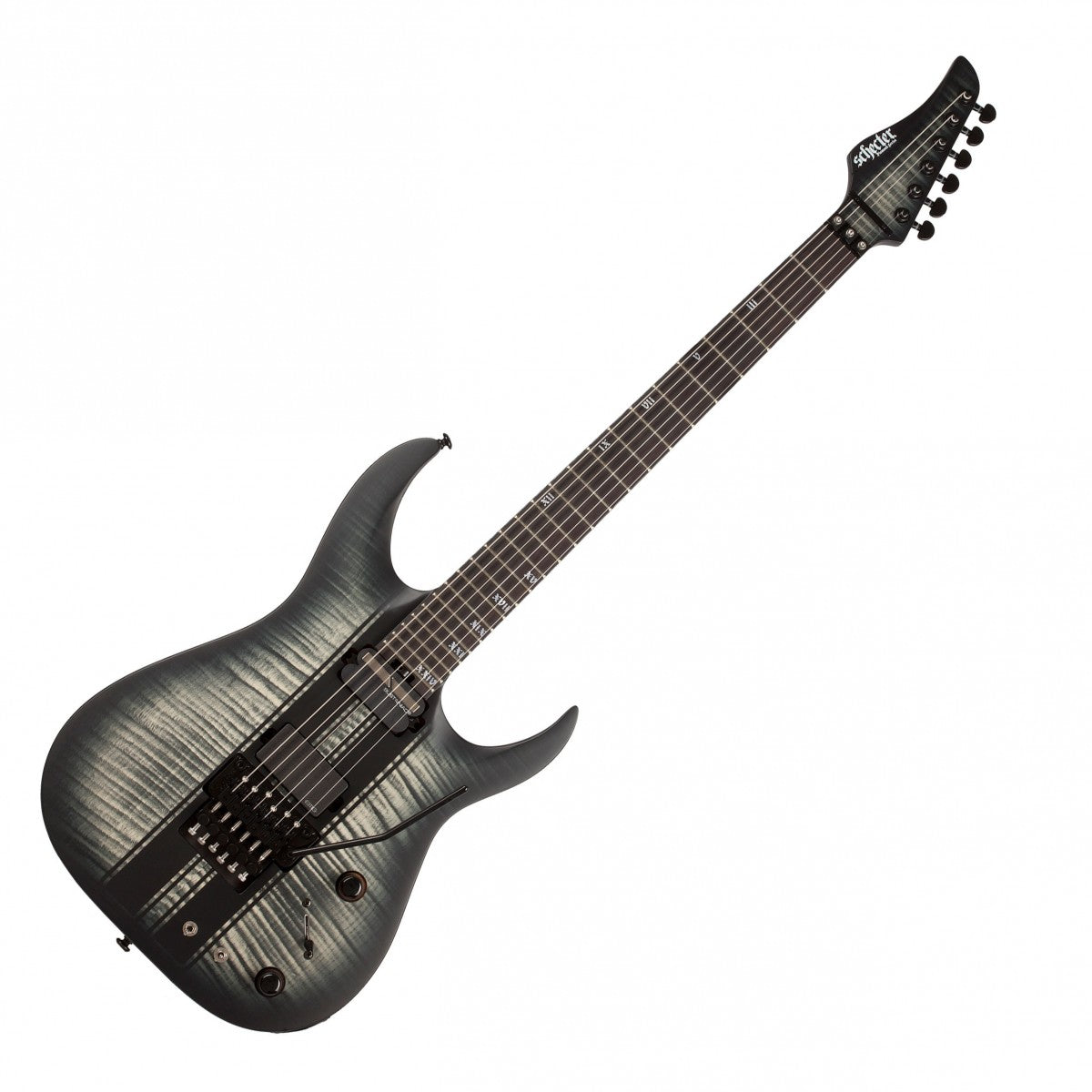 Schecter Banshee GT FR-S CB Guitarra Eléctrica Satin Charcoal Burst 5