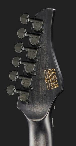 Schecter Banshee GT FR-S CB Guitarra Eléctrica Satin Charcoal Burst 11