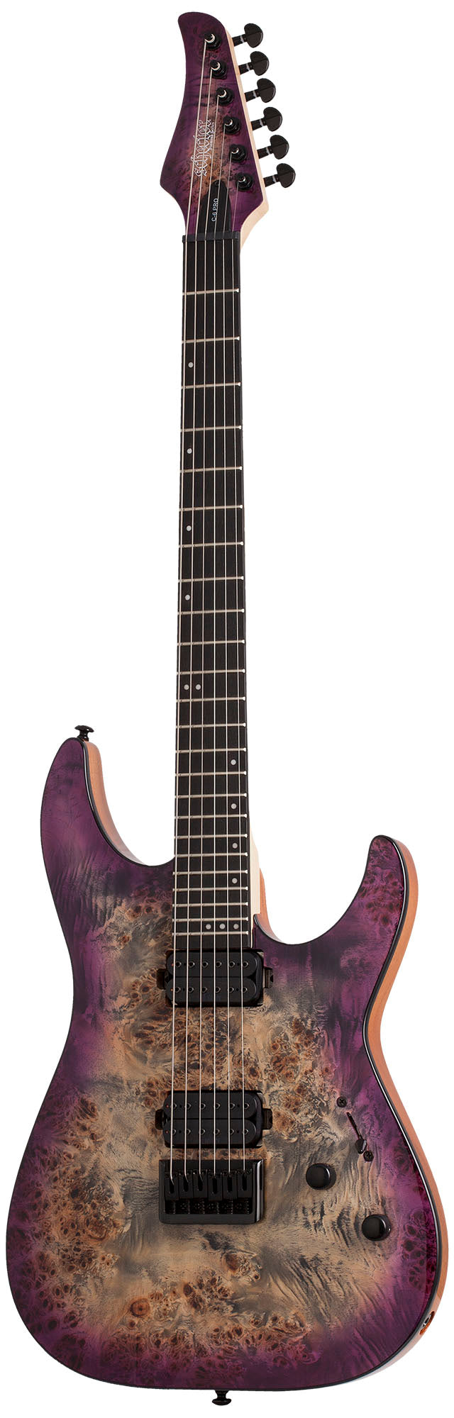 Schecter C-6 Pro ARB Guitarra Eléctrica Aurora Burst 1