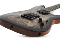 Schecter C-6 Pro CB Guitarra Eléctrica Charcoal Burst 3