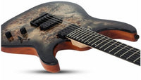 Schecter C-6 Pro CB Guitarra Eléctrica Charcoal Burst 4