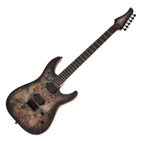 Schecter C-6 Pro CB Guitarra Eléctrica Charcoal Burst 11