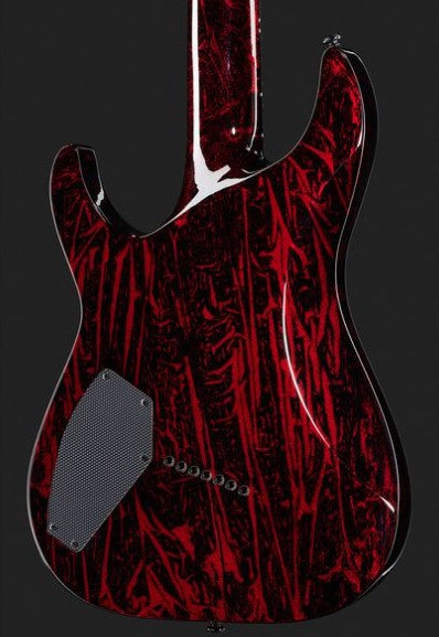 Schecter C-7 Multiscale Silver Mountain BM Guitarra Eléctrica 7 Cuerdas Blood Moon 16