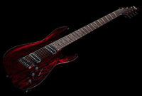 Schecter C-7 Multiscale Silver Mountain BM Guitarra Eléctrica 7 Cuerdas Blood Moon 21