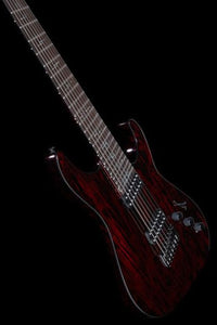 Schecter C-7 Multiscale Silver Mountain BM Guitarra Eléctrica 7 Cuerdas Blood Moon 23