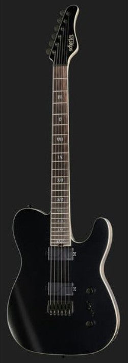 Schecter PT SLS Elite Evil Twin SBK Guitarra Eléctrica Satin Black 12