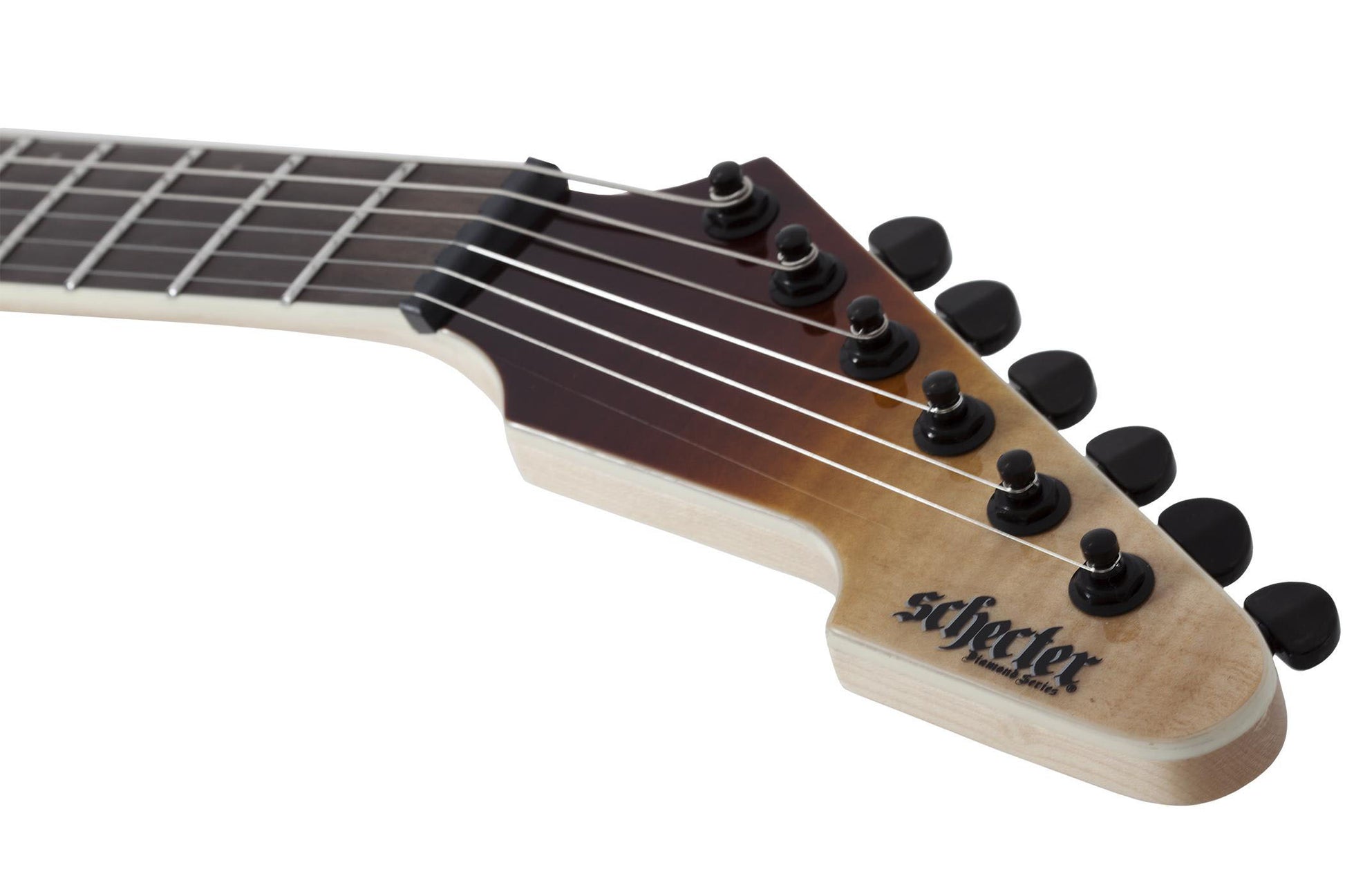 Schecter E-1 SLS Elite ATQFB Guitarra Eléctrica Antique Fade Burst 8