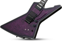 Schecter E-1 FR-S TPB Guitarra Eléctrica Transparent Purple Burst 5