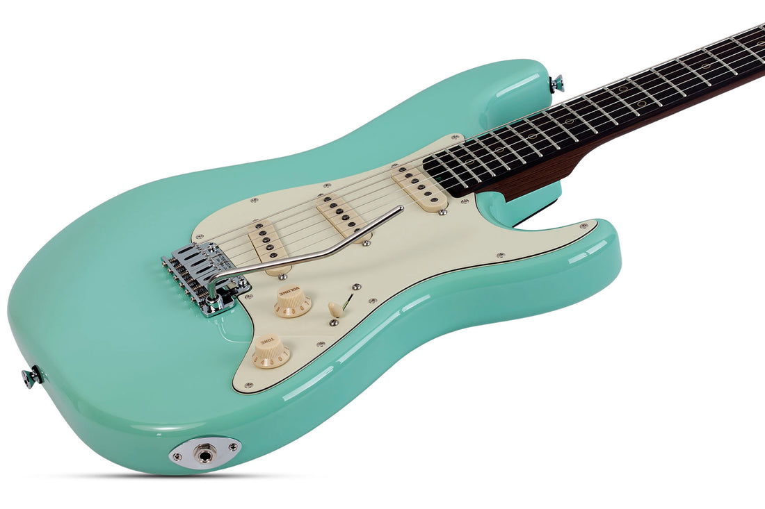 Schecter Nick Johnston Traditional USA SSS AG Guitarra Eléctrica Atomic Green 2