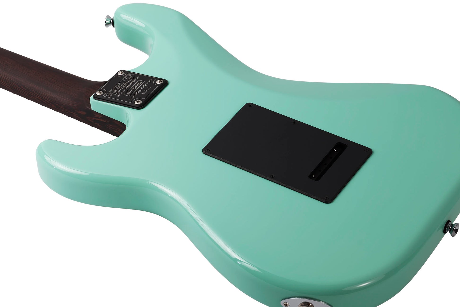 Schecter Nick Johnston Traditional USA SSS AG Guitarra Eléctrica Atomic Green 3