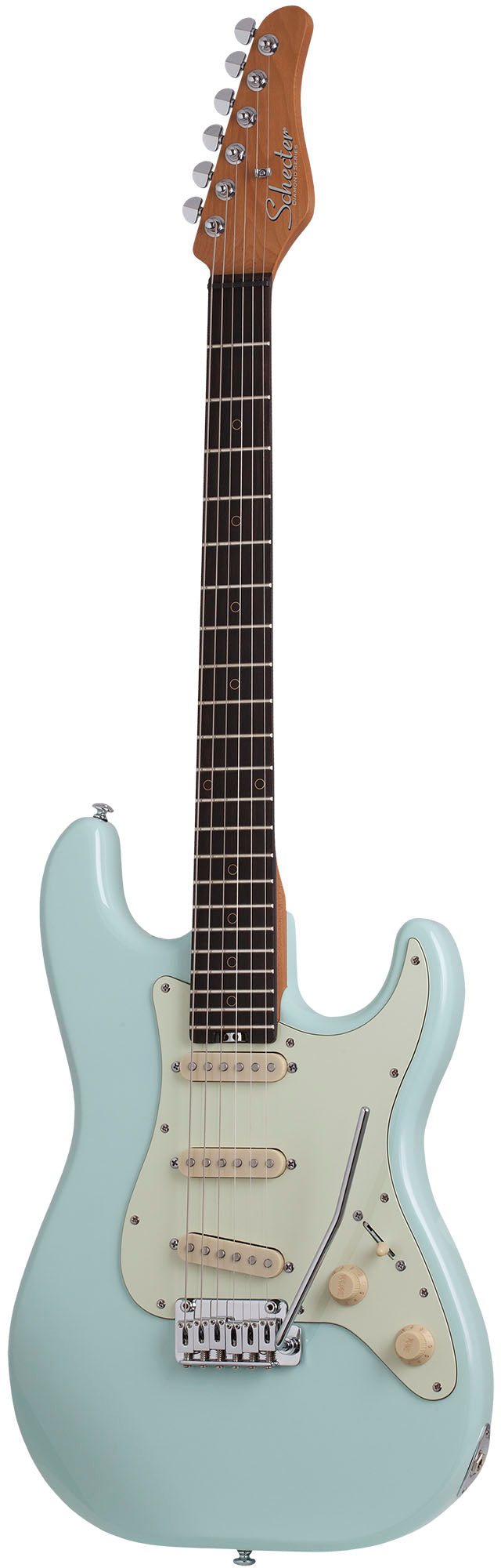 Schecter Nick Johnston Traditional SSS Guitarra Eléctrica Atomic Frost 2