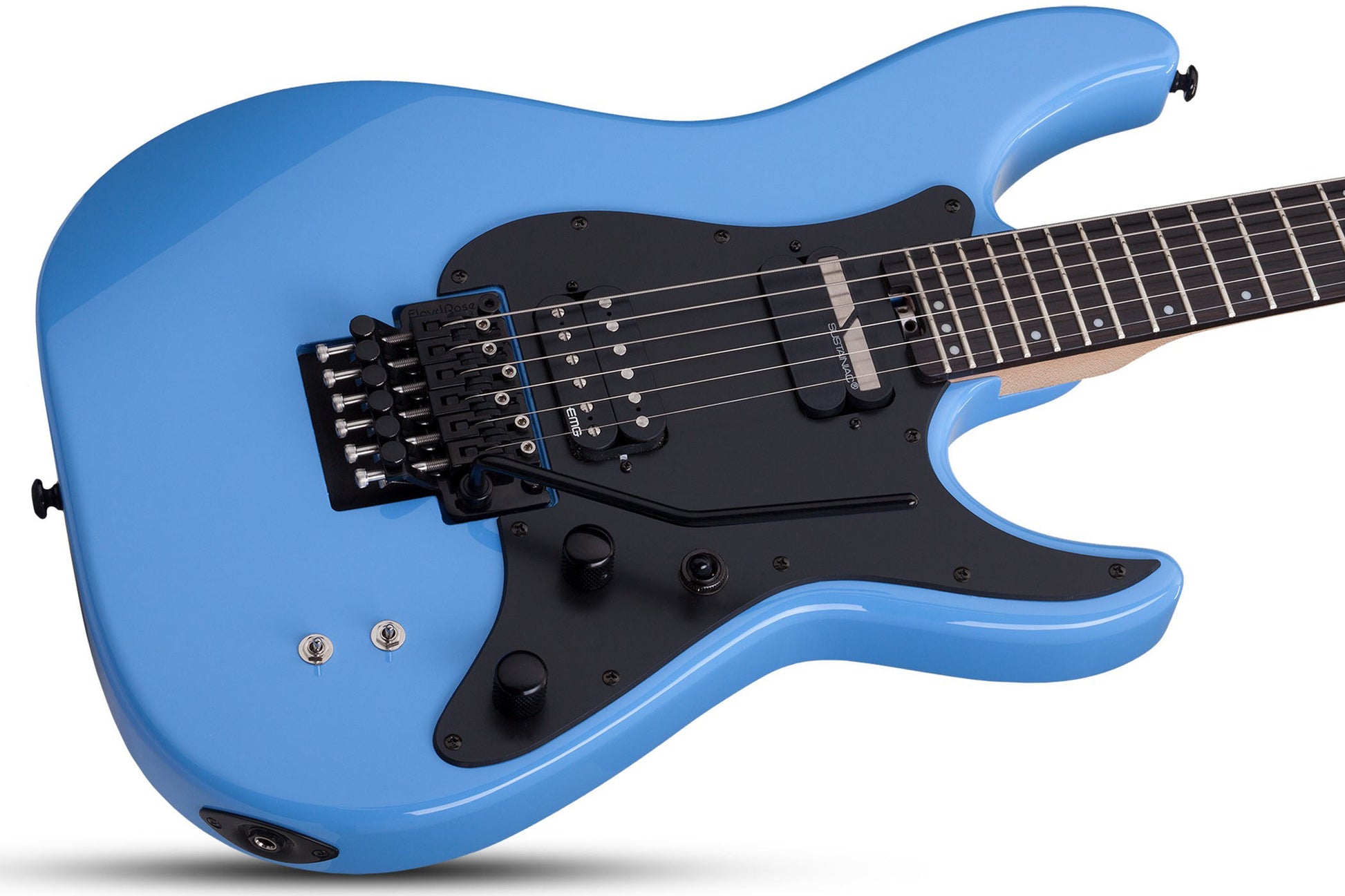 Schecter Sun Valley Super Shredder FR S EB Guitarra Eléctrica Riviera Blue 5