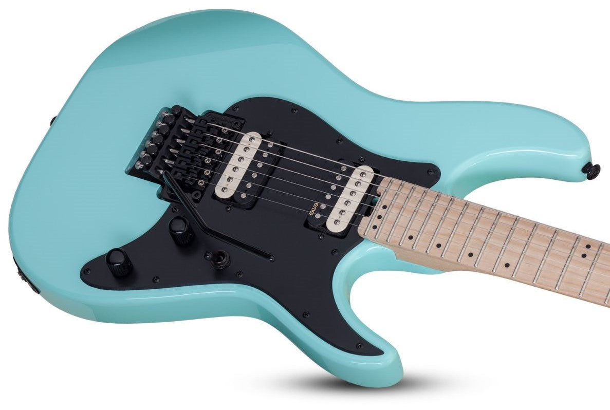 Schecter Sun Valley Super Shredder FR MN Guitarra Eléctrica Sea Foam Green 5