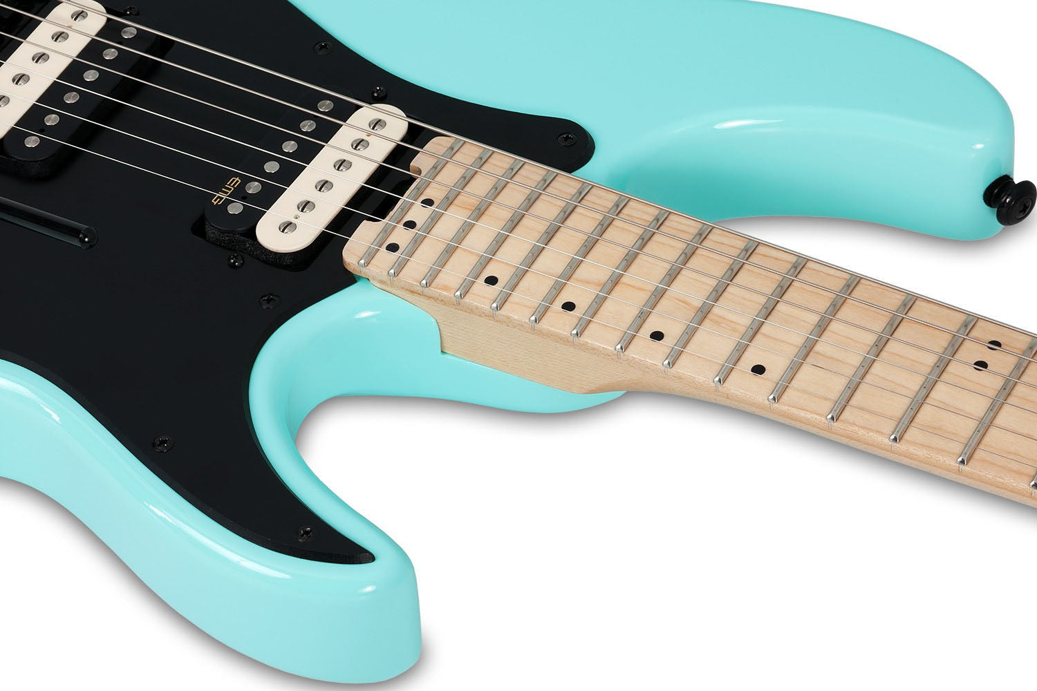 Schecter Sun Valley Super Shredder FR MN Guitarra Eléctrica Sea Foam Green 8