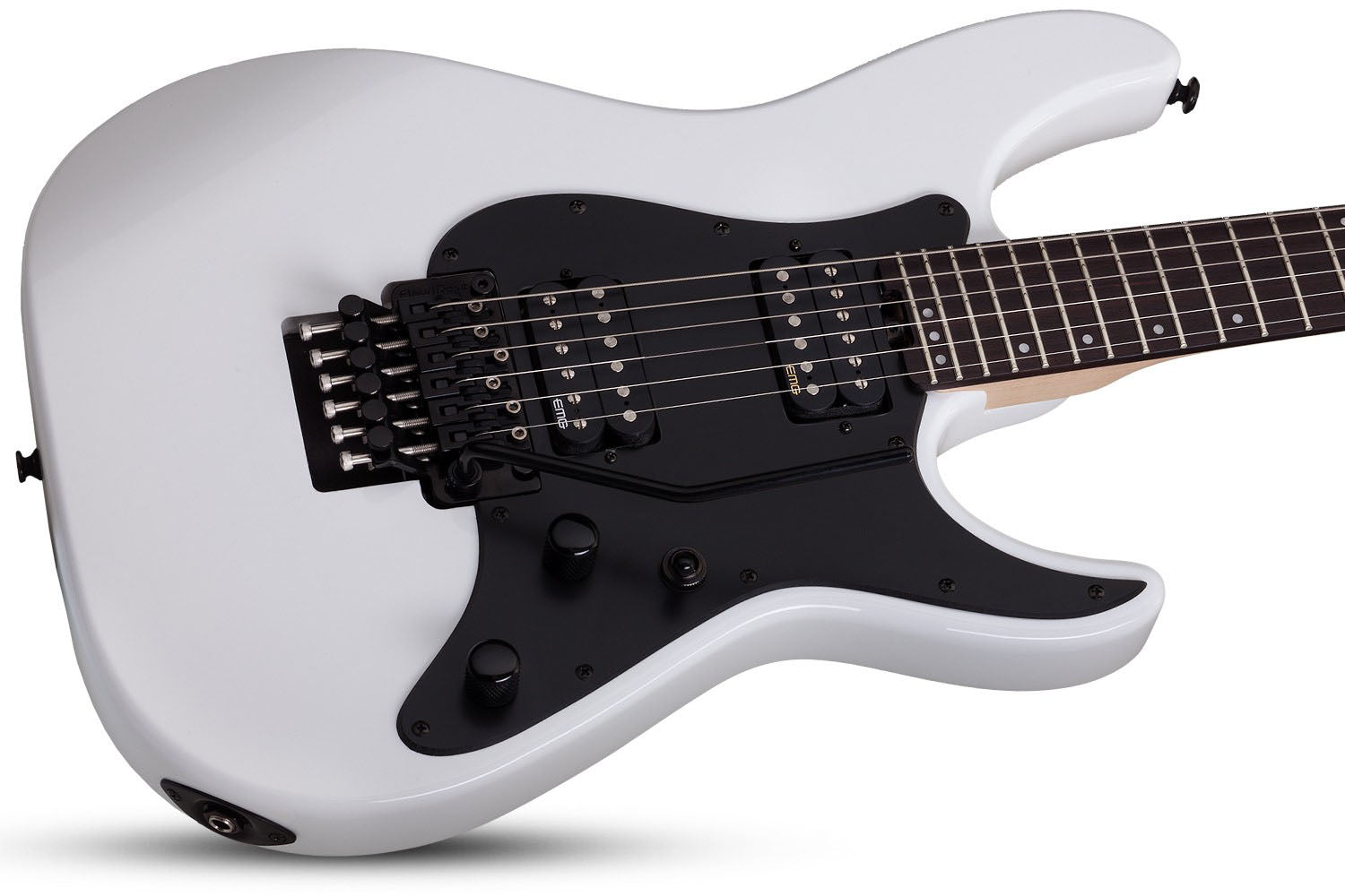 Schecter Sun Valley Super Shredder FR RW Guitarra Eléctrica Gloss White 4