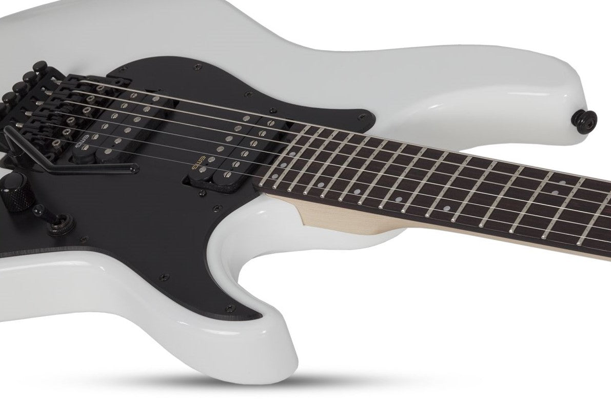 Schecter Sun Valley Super Shredder FR RW Guitarra Eléctrica Gloss White 7