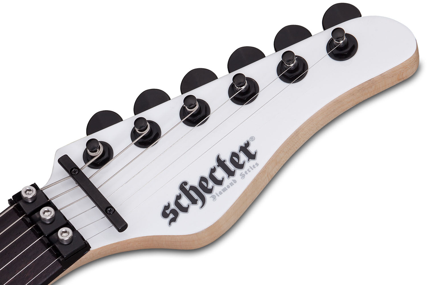 Schecter Sun Valley Super Shredder FR RW Guitarra Eléctrica Gloss White 10