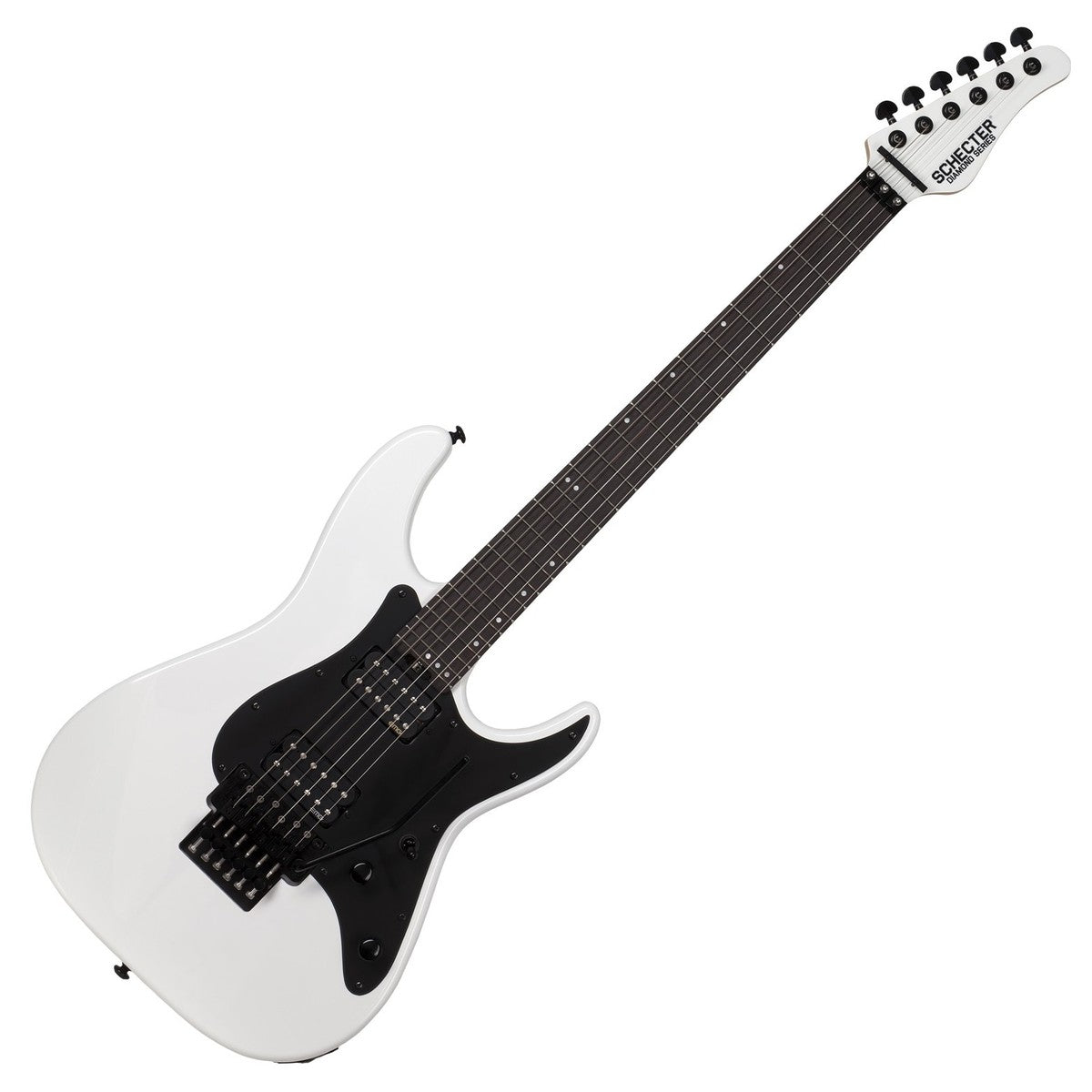 Schecter Sun Valley Super Shredder FR RW Guitarra Eléctrica Gloss White 12