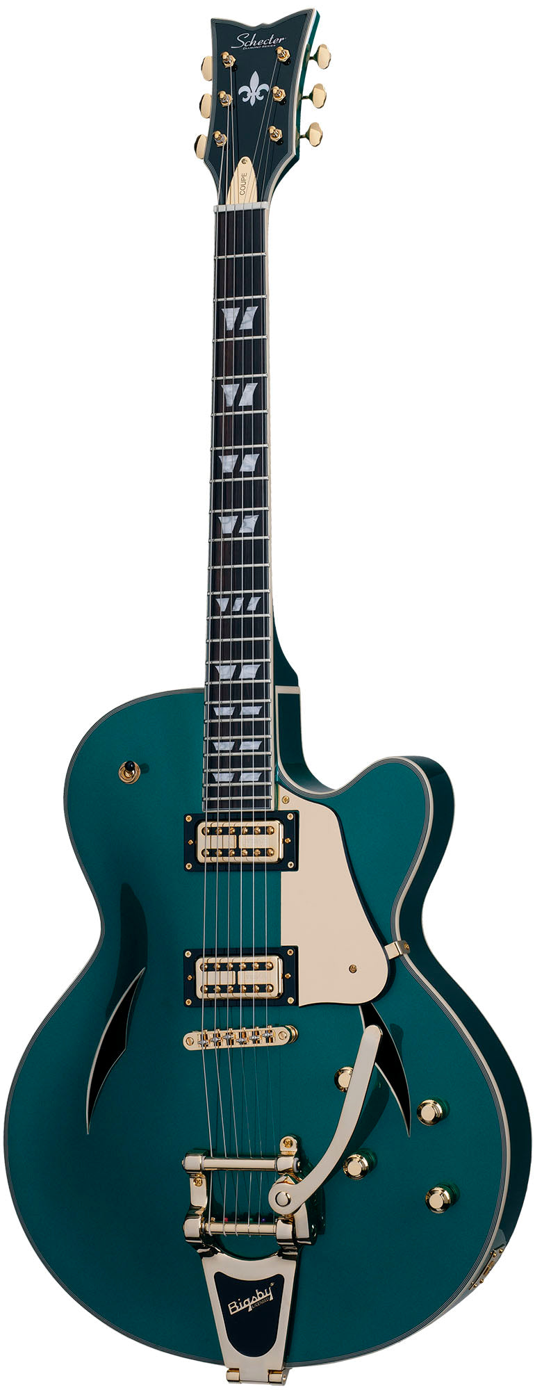 Schecter Coupe DEG Guitarra Eléctrica Dark Emerald Green 1