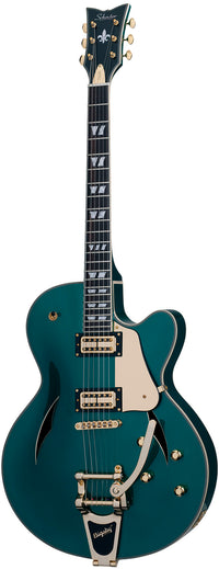 Schecter Coupe DEG Guitarra Eléctrica Dark Emerald Green 1