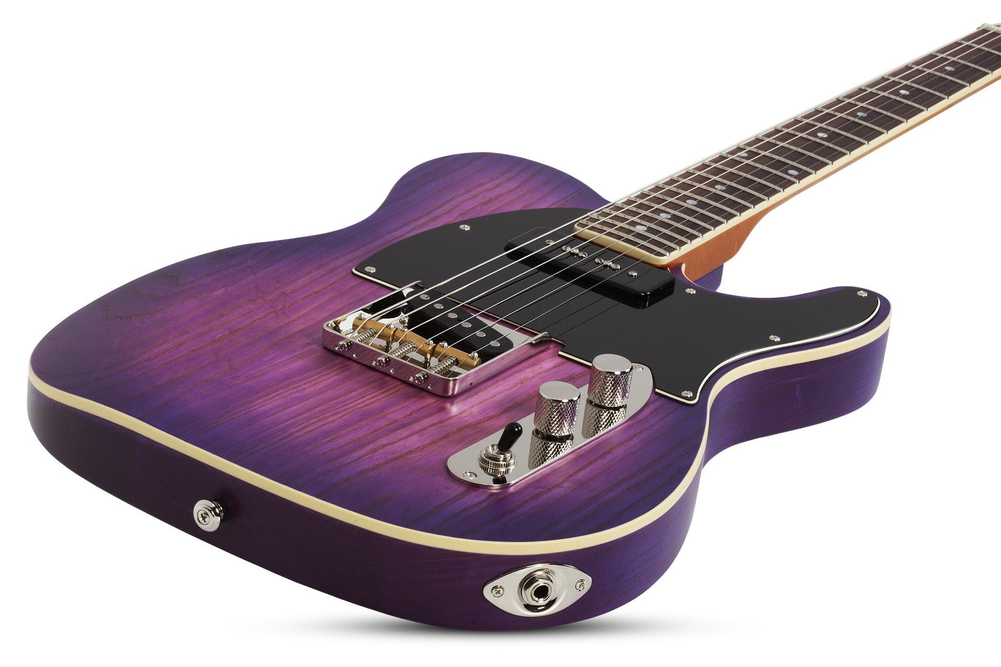 Schecter PT Special PBP Guitarra Eléctrica Purple Burst Pearl 5