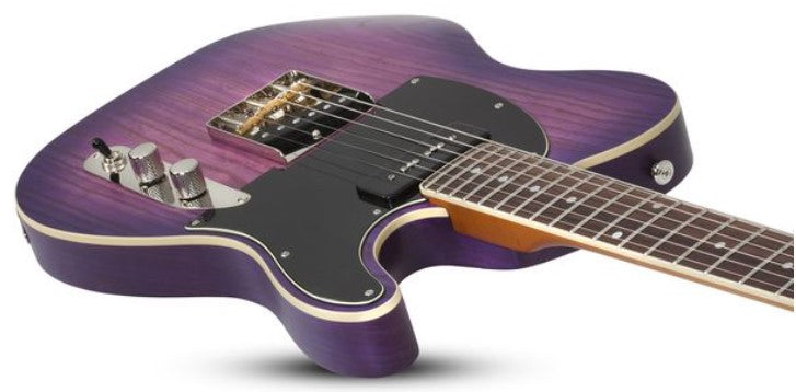 Schecter PT Special PBP Guitarra Eléctrica Purple Burst Pearl 6