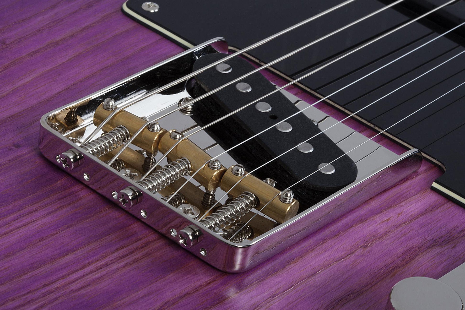 Schecter PT Special PBP Guitarra Eléctrica Purple Burst Pearl 9