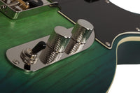 Schecter PT Special AQB Guitarra Eléctrica Aqua Burst Pearl 11