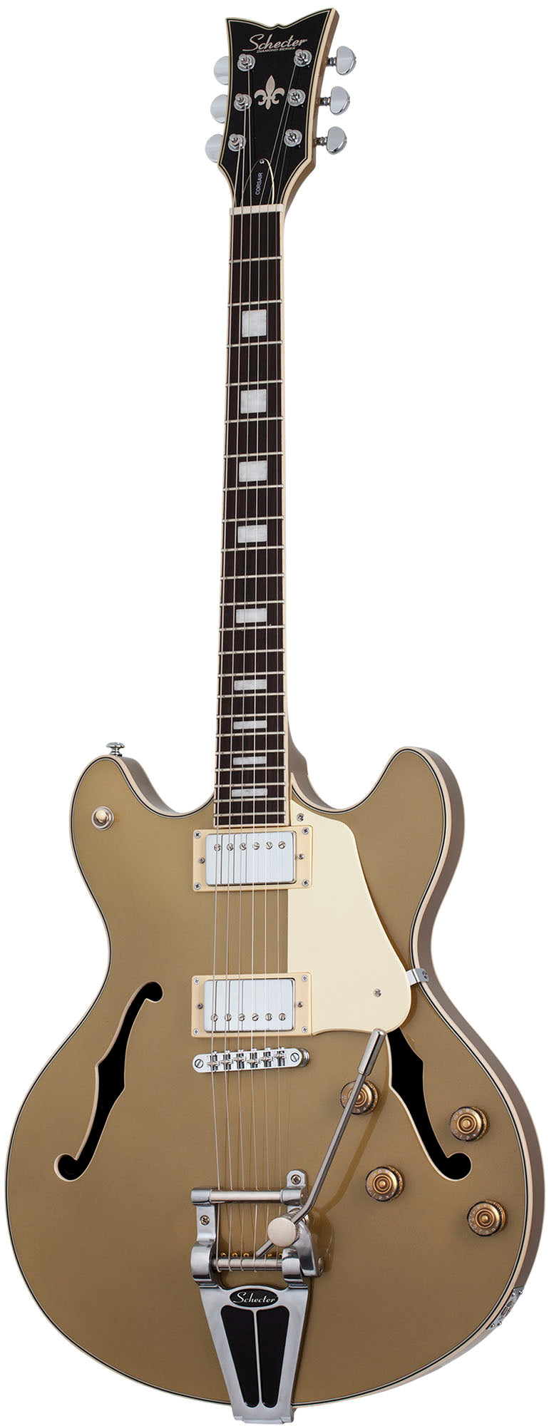 Schecter Corsair 2020 GT Guitarra Eléctrica Gold Top 1