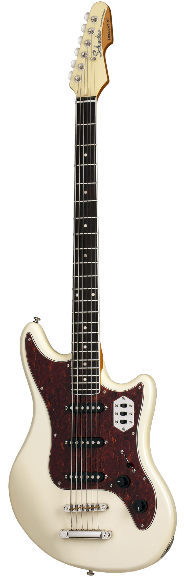 Schecter Hellcat VI IVYP Guitarra Eléctrica Ivory Pearl 1